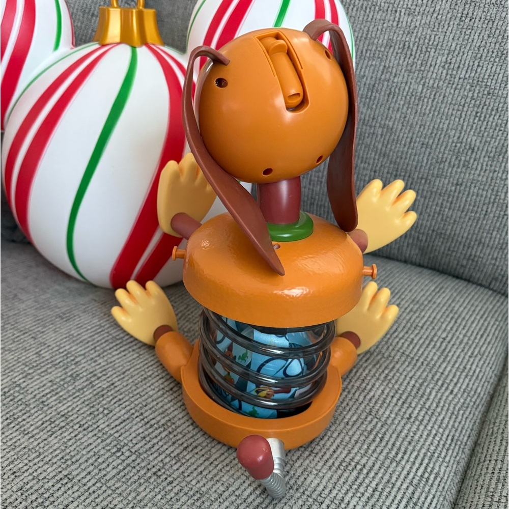 Disneyland Pixar Fest 2024 Toy Story Slinky Dog Sipper With Lanyard - Picture 3 of 8